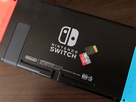 nintendo switch sd card size.